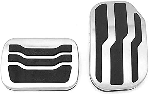 Auto Pedal Auto-Gaspedal und Bremspedal, rutschfeste Bremse und Abdeckung aus Aluminium, für Ford F150 F-150 2015–2020 von Manfiscal