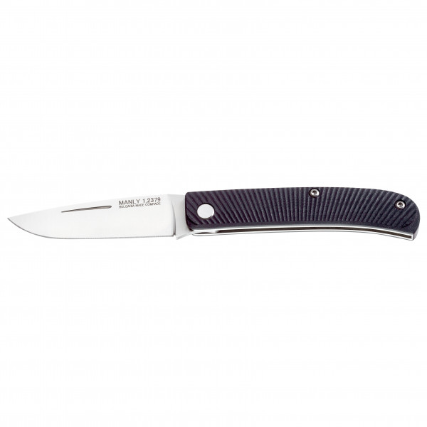 Manly - Comrade D2 - Messer Gr Klinge 8,9 cm weiß/grau von Manly