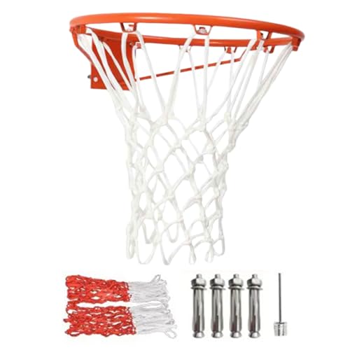 Basketballkorb Netz Ersatz | Tür Basketballkorb Aufhängung - Rostbeständiges Trainingssystem für Garten Hof Schule von Manolyee