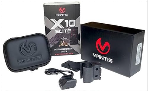 Mantis X10 Elite Shooting Performance System - Echtzeit-Tracking-, Analyse-, Diagnose- und Coaching-System für das Training von Schusswaffen - MantisX von Mantis