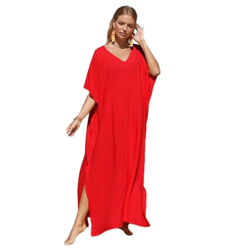 Kaftan-Kleid für Damen, volle Länge, Badeanzug, Kaftan, Strandvertuschung von Maouira