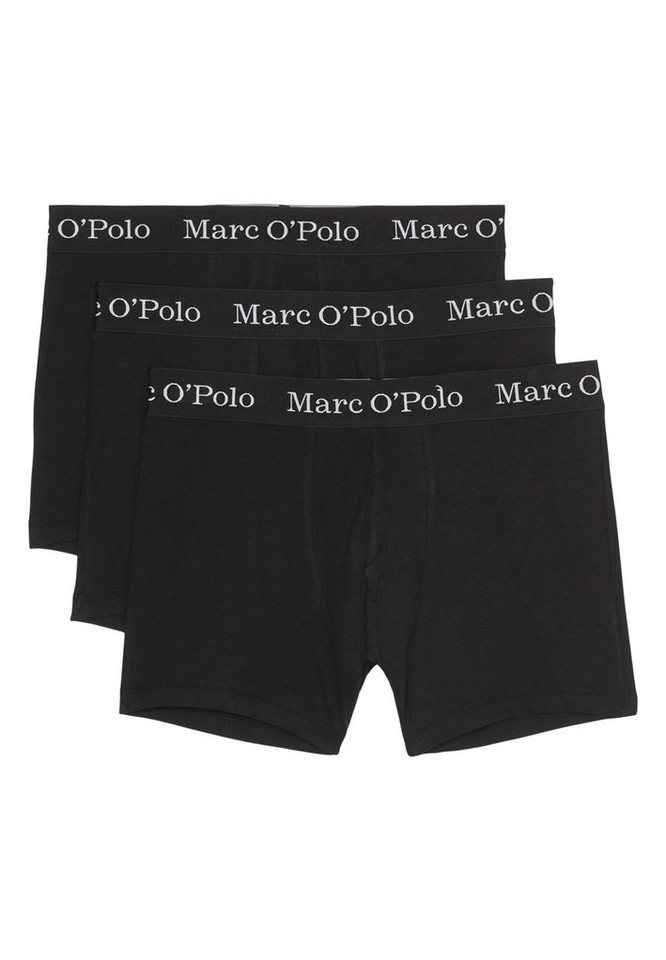 Marc O'Polo Retro Boxer 3er Pack Elements Organic Cotton (Spar-Set, 3-St) Long Short / Pant - Baumwolle - Ohne Eingriff - von Marc O'Polo