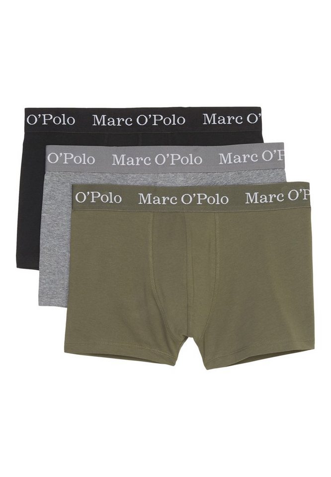 Marc O'Polo Retro Boxer 3er Pack Elements Organic Cotton (Spar-Set, 3-St) Retro Short / Pant - Baumwolle - Ohne Eingriff - von Marc O'Polo