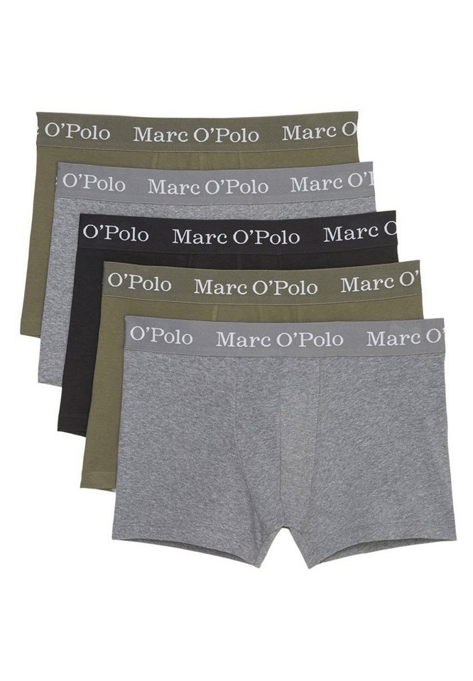 Marc O'Polo Retro Boxer 5er Pack Elements Organic Cotton (Spar-Set, 5-St) Retro Short / Pant - Baumwolle - Ohne Eingriff von Marc O'Polo