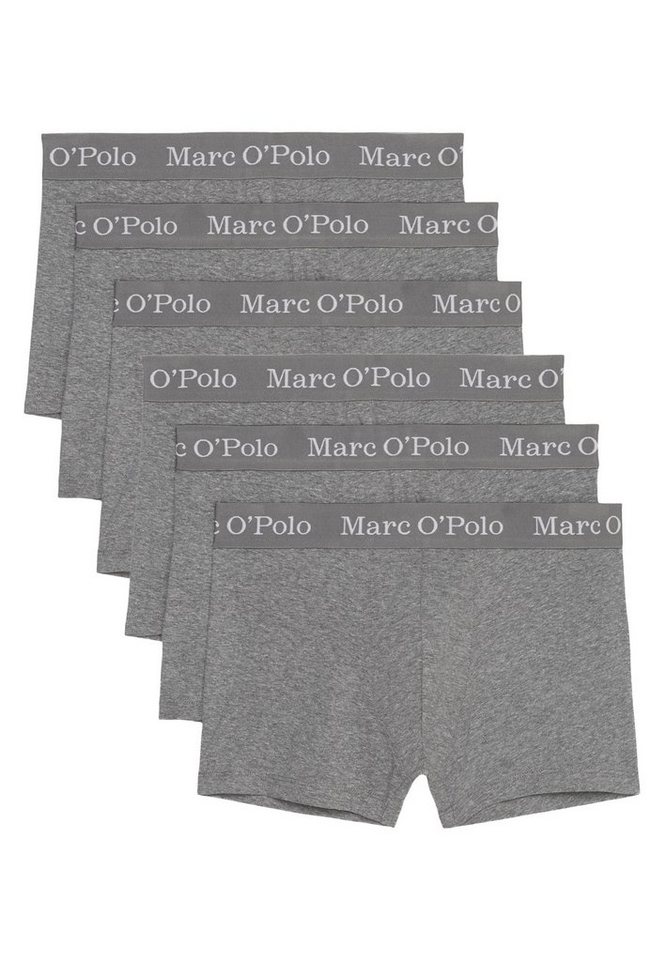 Marc O'Polo Retro Boxer 6er Pack Elements Organic Cotton (Spar-Set, 6-St) Retro Short / Pant - Baumwolle - Ohne Eingriff von Marc O'Polo