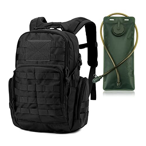 Mardingtop 25L Taktischer Militärischer Rucksack für Wandern Reisen Trekking Tasche Tactical Bag Assault Backpack Military Camping Pack Outdoor Daypacks & Trinkblase von Mardingtop