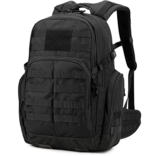 Mardingtop 40L Militär Backpack für Outdoor Ausrüstung Trekkingrucksäcke mit MOLLE-System Taktischer Rucksack für Wandern,Reisen von Mardingtop