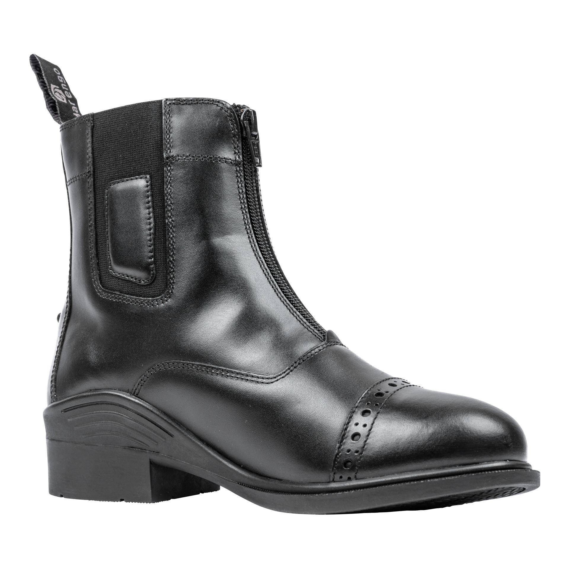 Marengo Reitstiefelette Frontzip Pro Echtleder von Marengo