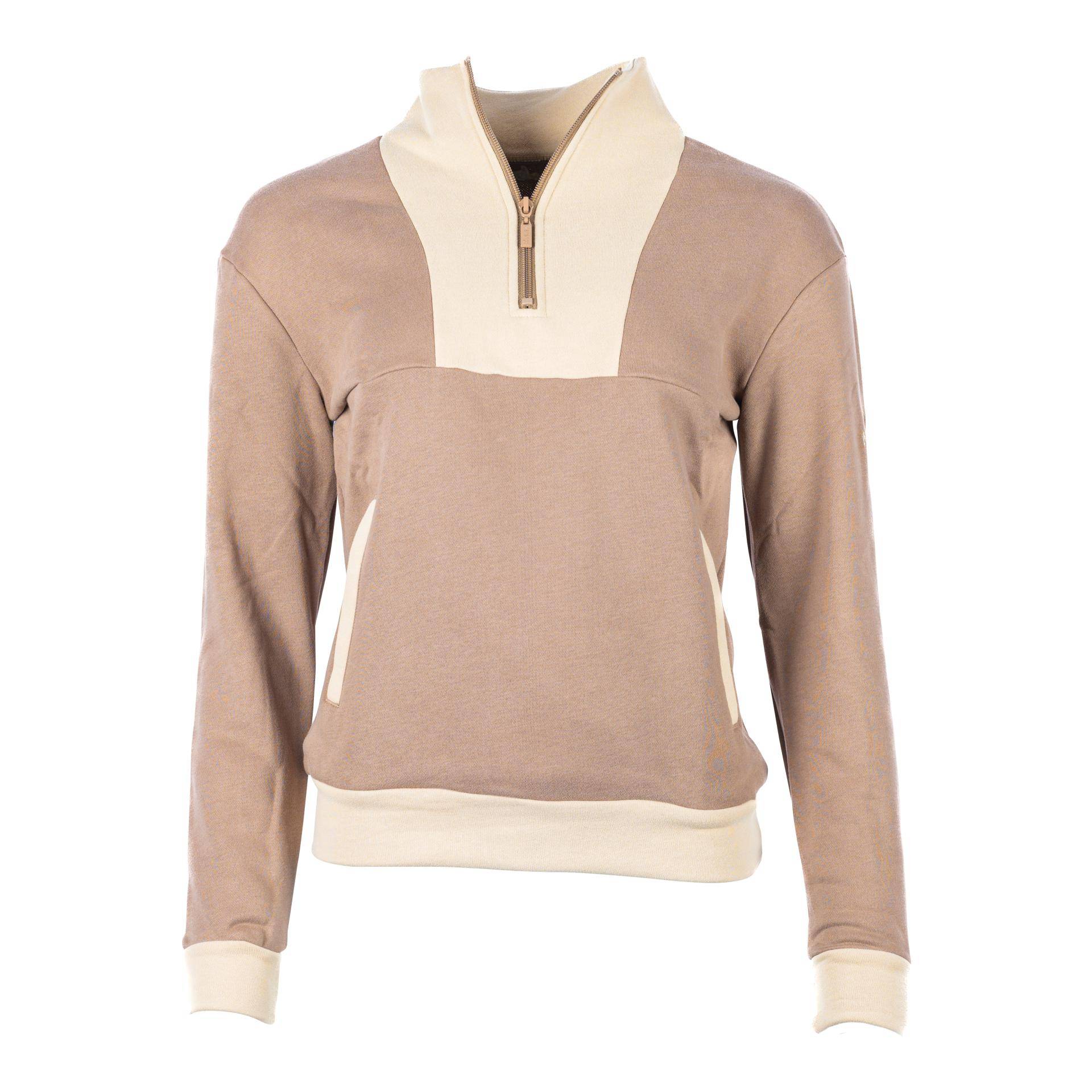 Marengo Zip Sweatshirt Elements Farbe: Wood Brown, Grösse Pullover: S von Marengo