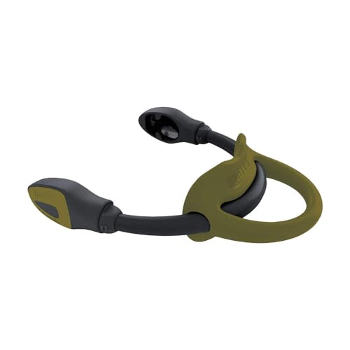 Bungee Fin Strap Colored (Pair) col. Olive (R) von Mares