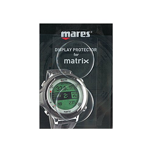 Mares Matrix/Smart 2 Stück Displayschutz, Transparent, One Size von Mares
