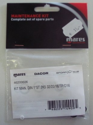 Mares 1.Stufe Service Kit - Travel Kit für Atemregler MR16 von Mares