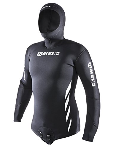 Mares Apnoe Instinct 50 Offene Zelle Jacke – Schwarz/Schwarz, Größe S5 von Mares