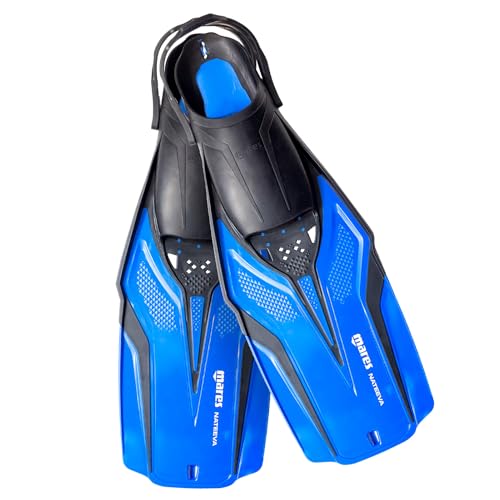 Mares Aquazone Nateeva, Schnorchelflosse Erwachsene – Unisex, Blau, XS von Mares