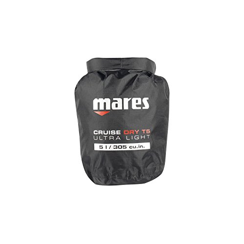 Mares Cruise Dry T-Light 5L Transporttasche, Black, 15 x 48 cm, 5 Liter von Mares