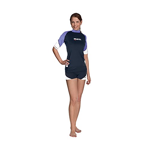 Mares Damen Kurzärmliges T-Shirt Rash Guard SHE Dives, Mehrfarbig, XS, 412542 von Mares