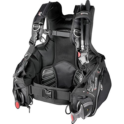 Mares Erwachsene BCD Quantum Weste, Schwarz, XL von Mares