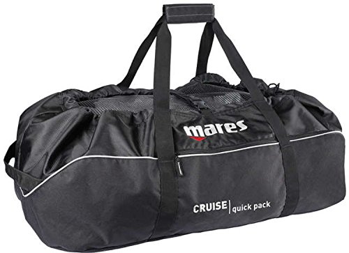 Mares Erwachsene Bag Cruise Quick Pack Koffer, Schwarz, 137 Liter von Mares