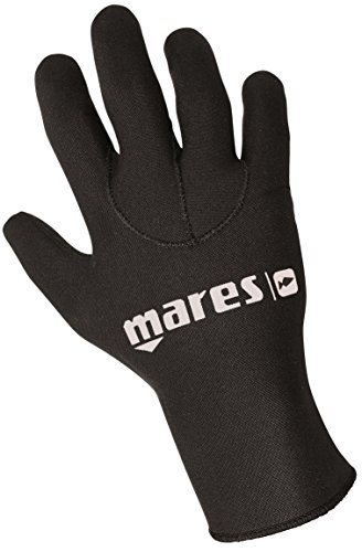 Mares Erwachsene Gloves Black 30 Taucherhandschue, Schwarz, S von Mares