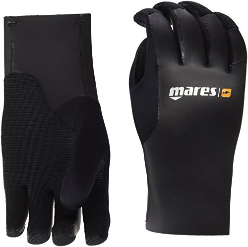 Mares Erwachsene Gloves Smooth Skin 35 Taucherhandschue, Schwarz, L von Mares