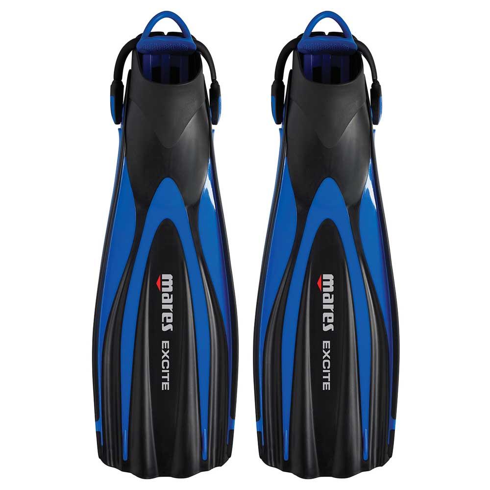 Mares Excite Diving Fins Blau,Schwarz EU 41-44 von Mares