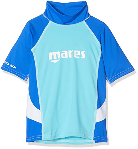 Mares Jungen Rashguard Junior, Blue, L, 412506 von Mares