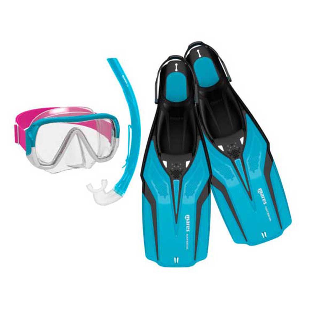 Mares Aquazone Nateeva Keewee Junior Set Blau XS von Mares Aquazone