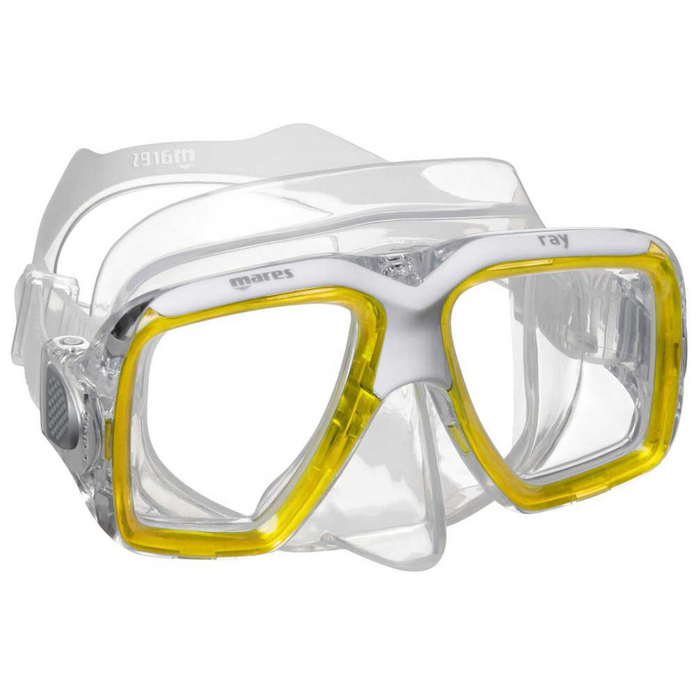 Mares Aquazone Ray Carton Box Diving Mask Gelb von Mares Aquazone