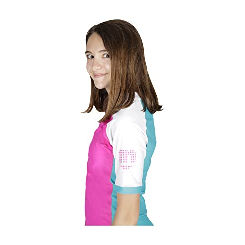 Mares Seaside Rashguard Shield Youth, schützendes Kurzarmhemd für Jugendliche zwischen 8 und 13 Jahren, Magento, L von Mares