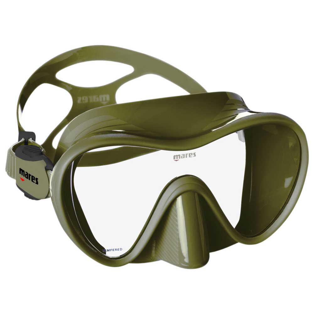 Mares Tropical Eco Box Snorkeling Mask Grün von Mares