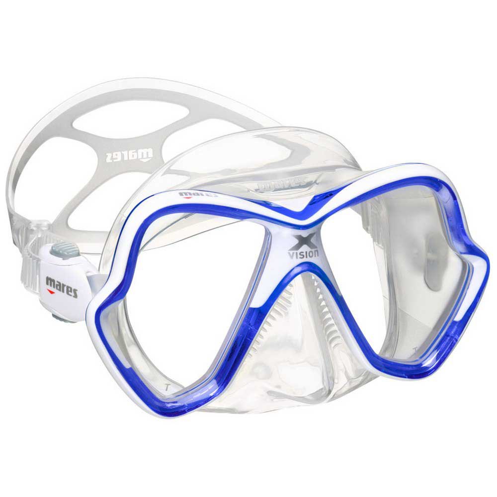 Mares X Vision Eco Box Diving Mask Weiß,Blau von Mares