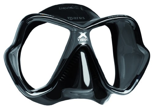 Mares X-Vision LiquidSkin New Tauchermaske 2014 (schwarz/grau/schwarz) von Mares