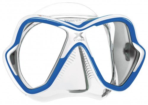 Mares X-Vision Tauchermaske New 2014 (klar/blau) von Mares