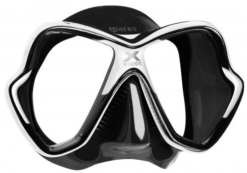 Mares X-Vision Tauchermaske New 2014 (schwarz/weiß) von Mares