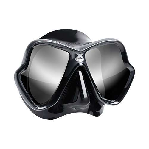 Mares X-Vision Ultra Liquid Skin Tauchermaske (schwarz/Silber verspiegelt) von Mares