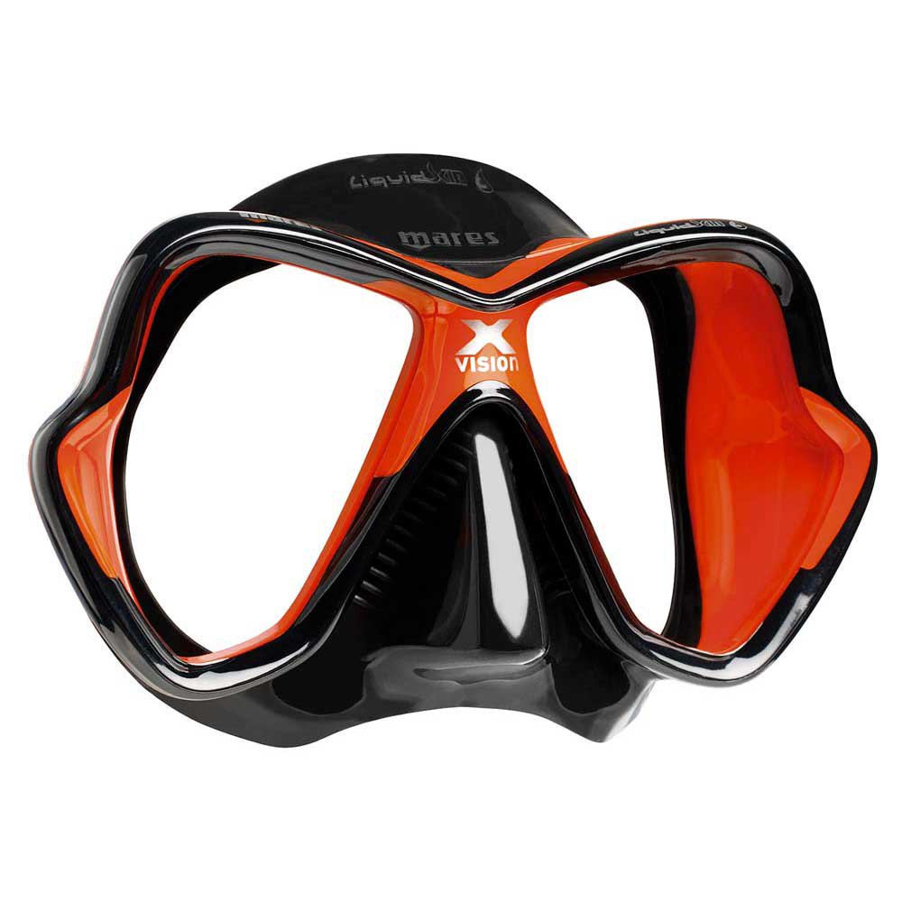 Mares X Vision Ultra Ls Diving Mask Rot,Schwarz von Mares