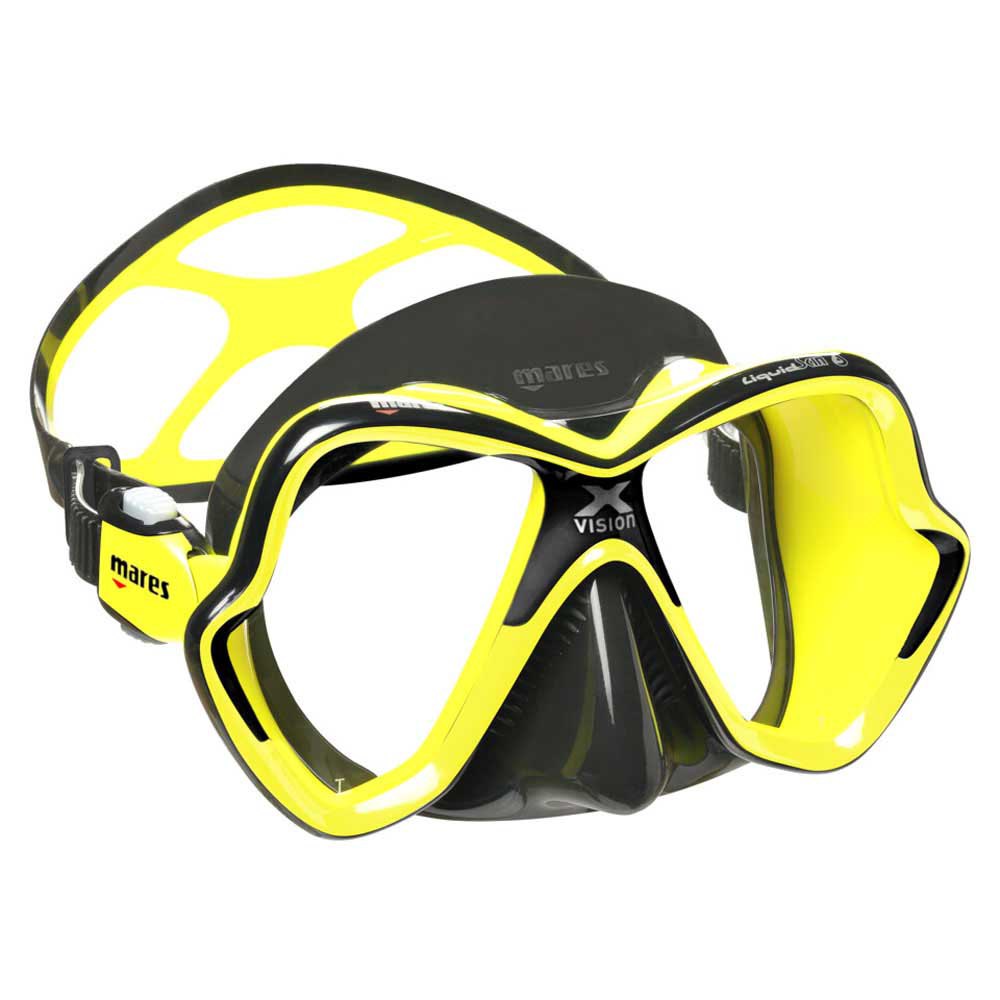 Mares X Vision Ultra Ls Diving Mask Gelb von Mares