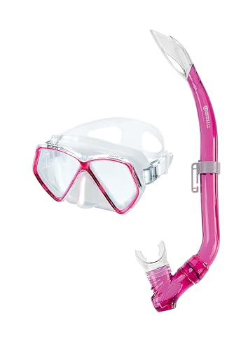 Mares Zephir Junior Kinder-Schnorchelset, Taucherbrille und Schnorchel (Pink) von Mares