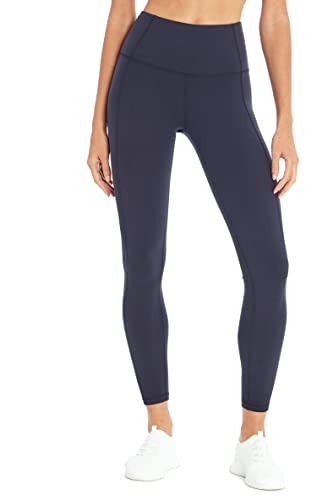 Marika Damen Olivia High Rise Tummy Control Leggings, Damen, Leggings, Women's Olivia High Rise Tummy Control Legging, Midnight Blue, Large von Marika