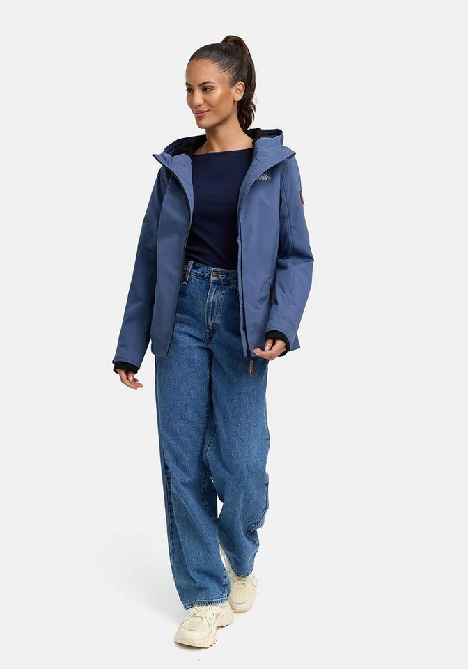 Marikoo Outdoorjacke Brombeere sportliche Übergangsjacke mit Kapuze von Marikoo