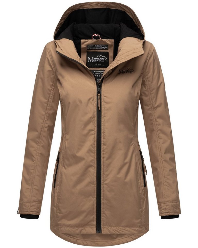 Marikoo Outdoorjacke Honigbeere sportliche Übergangsjacke mit Kapuze von Marikoo