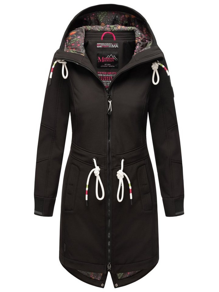Marikoo Softshelljacke Mount Furnica mit hochschließendem Kragen von Marikoo