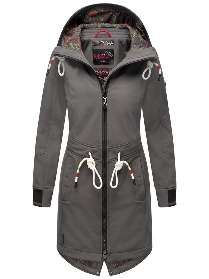 Marikoo Softshelljacke Mount Furnica mit hochschließendem Kragen von Marikoo