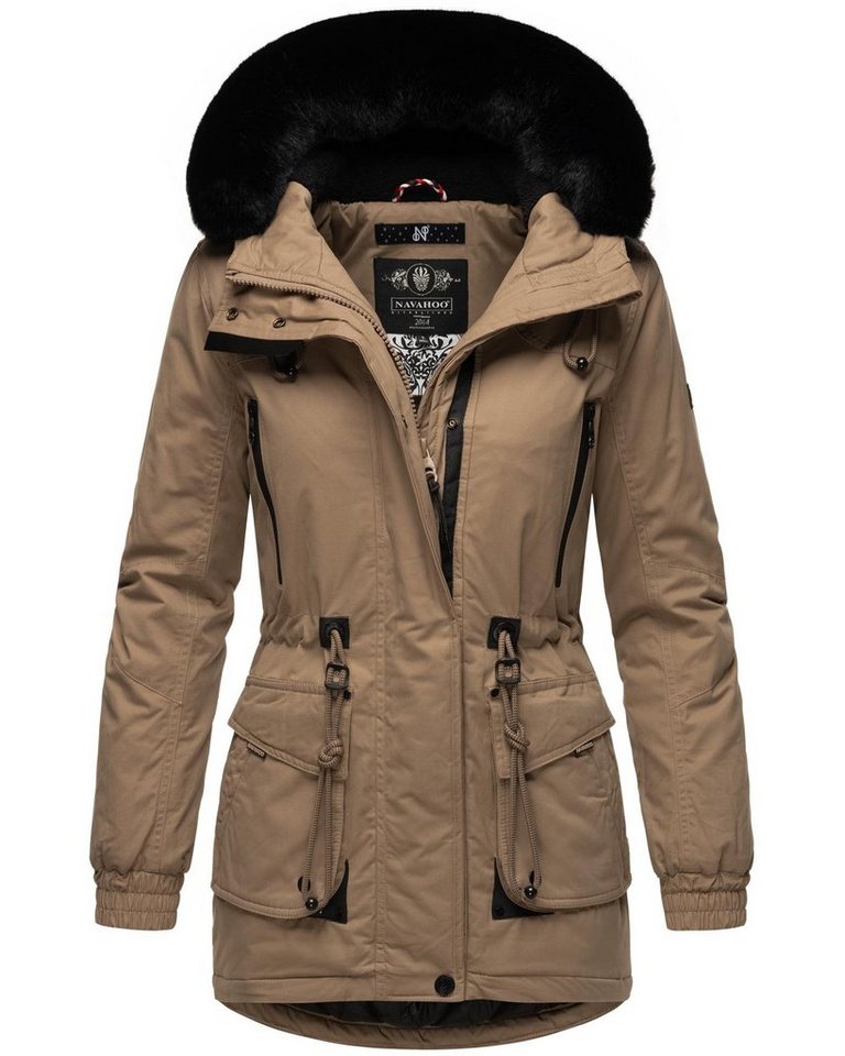 Marikoo Wintermantel Olessaa Sportlicher Baumwoll-Parka für den Winter von Marikoo