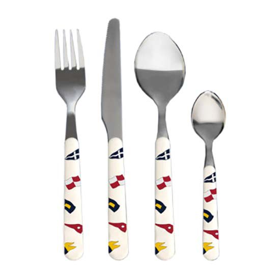 Marine Business Regata Premium Cutlery Set Silber von Marine Business