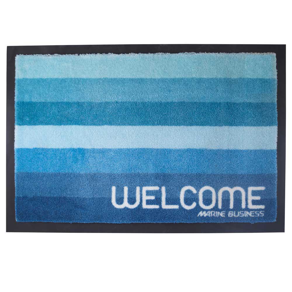 Marine Business Stripes Mat Blau 70 x 50 cm von Marine Business