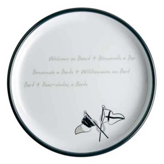 Marine Business Welcome On Board Dessert Dish 6 Units Durchsichtig von Marine Business