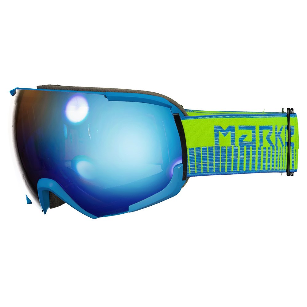 Marker 16:10+ Polarized Ski Goggles Blau Green Plasma Mirror/CAT2+Clarity Mirror/CAT1 von Marker