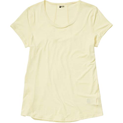 Marmot Damen Aura T-Shirt, Yellow Mist, M von Marmot