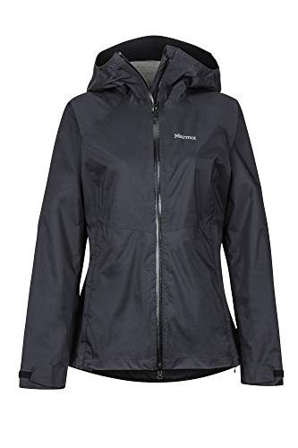 Marmot Damen Hardshell Regenjacke, Wasserdicht, Winddicht & Atmungsaktiv Wm's PreCip Stretch Jacket, Black, XS, 46130 von Marmot